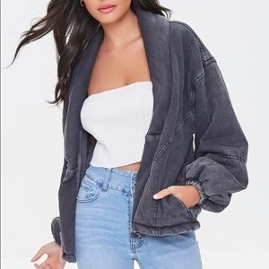 NEW Mineral Wash Black Jacket